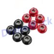 10 Pcs M5 Aluminum Flange Nylon Nut Low Profile CW CCW Anti-Loose Insert lock For 2204 2205 2206 Brushless Motor RC QAV250 210 Online Sale