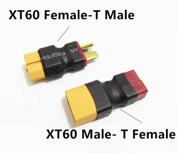 1PC RC XT60 Male Female To Deans Plug T Female Male Connector Adapter Car Plane Helicopter Quadcopter Lipo Battery RC parts Hot on Sale