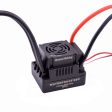 Upgrade Sensorless 60A 80A 120A S-80A S-120A Brushless ESC Electric Speed Controller with 5.5V   3A BEC for 1 8 1 10 RC Car Hot on Sale