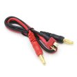 1pcs RC Connector Cable T plug Deans Connector to Banana Tamiya Plug to Banana for IMAX B6 B6AC B8 Chargers Online