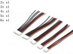 1s 2s 3s 4s 5s 6s 22AWG Cable 10CM (100MM) RC Lipo Battery Charger Wiring 7.4v 11.1v 14.8v 22.2v For IMAX B3 B6 Balance Charger Hot on Sale