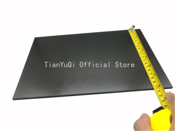 200X300 mm High Composite Hardness Material Carbon Fiber Board 0.5, 1,1.5, 2,3, 4, 5mm Carbon Plate Panel Sheets Supply