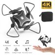 2019 New Original Mini Drone Folding UAV RC Drone with 4K HD Video Camera 4-axis dron RC Quadcopter kids Helicopter drones toys For Cheap