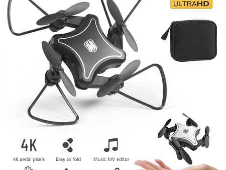 2019 New Original Mini Drone Folding UAV RC Drone with 4K HD Video Camera 4-axis dron RC Quadcopter kids Helicopter drones toys For Cheap