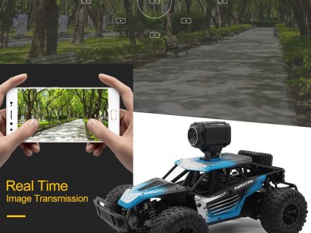 2.4G High Speed Remote Control Electric Car Drive Toy Vehicle Mobile Phone Wifi Link Control with Camera Birthday Gifts TSLM1 For Cheap