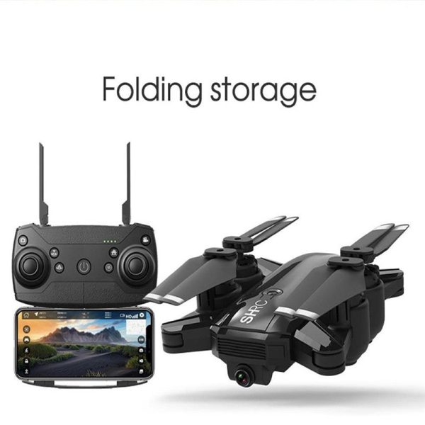 SHRC H1G 1080P 5G WiFi FPV GPS Follow Me Mode Foldable 25mins Flight Time RC Drone Quadcopter RTF on Sale