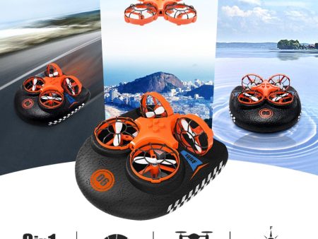 3-in-1 EPP Flying Air Boat Land Driving Mode Detachable One Key Return RC Drone Quadcopter RTF For Cheap