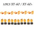 10PCS Of XT60 XT-60   XT60+   XT30UPB Male Female Bullet Connectors Plugs F XT60 For RC FPV Lipo Battery RC Quadcopter (5 Pair) on Sale