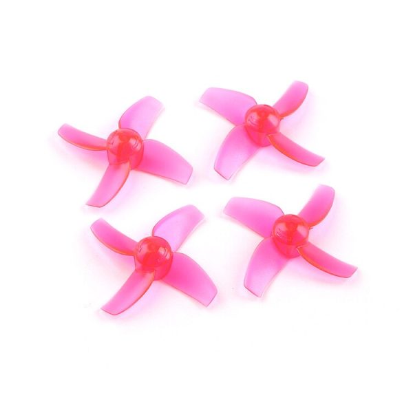 20PCS Happymodel Mobula7 Part 40mm 1.0mm Hole 4 Blade Propeller for 0603 0703 0802 Motor Frame Spare Part Accessories Online Sale