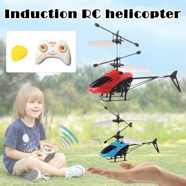 2020 New Flying Aircraft Sensor Helicopter Induction Glowing Toy for Children Kids Remote Control Online Sale