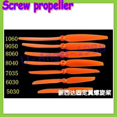 10pc lot GWS Screw Propeller PROP 5pk DD Flyer 10X6 C BS1V EP-1060 9050 8060 8040 7035 6030 5030 Cheap