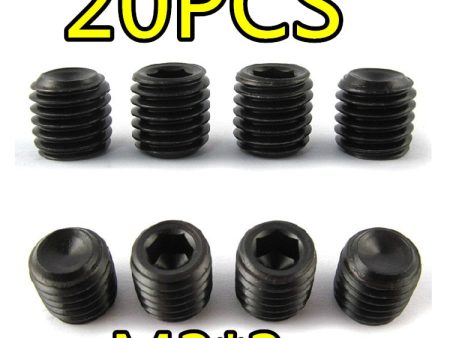 20pcs M3*3 Grub Head Screw Hexagon Headless RC Car Hardware 1 10 HSP 18039 02098 94180 Spare Parts Replacement Fashion